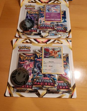 Tripack astres radieux pokémon 