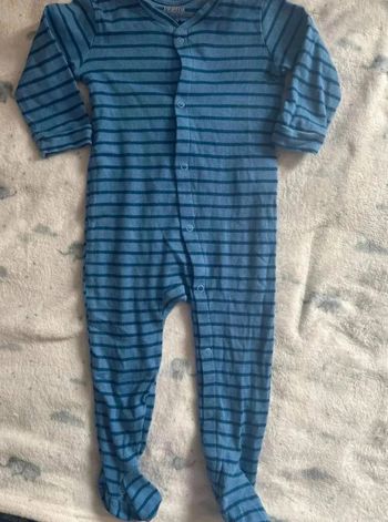 Pyjama léger 9-12 mois 80cm