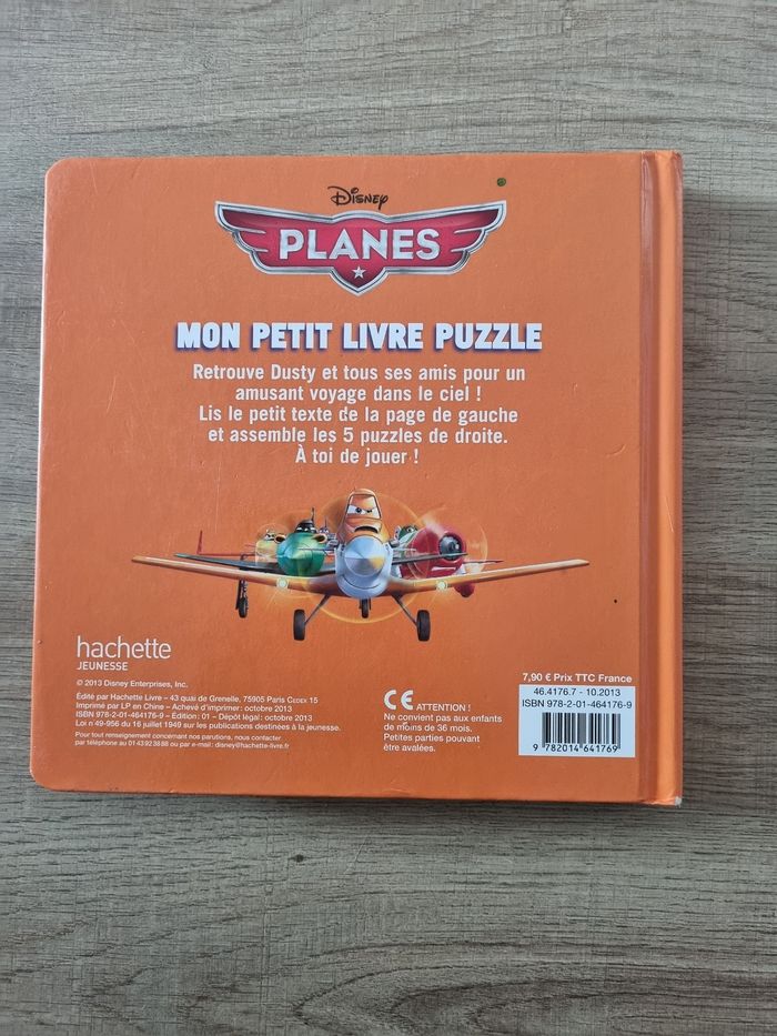 Livre puzzle plane - photo numéro 9