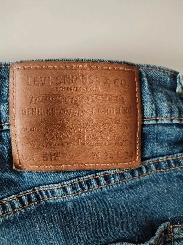 Jean Levi’s 512 Slim Taper - Taille 34x34 - photo numéro 7