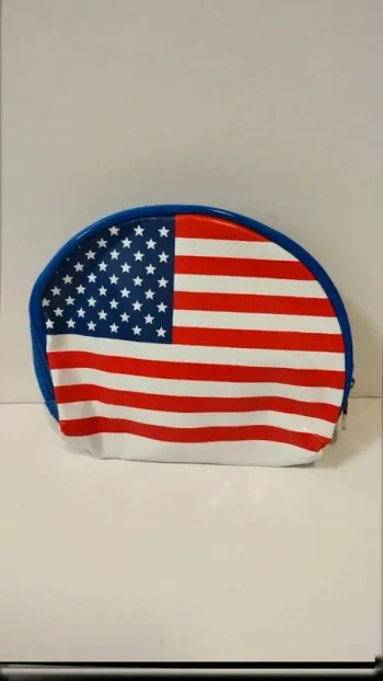 Porte monnaie pvc motif amerique