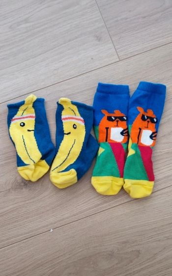 Lot de 2 paires de chaussettes 15-18