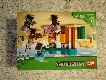 LEGO Minecraft 21267 – La patrouille d’Illageois du désert – 105 pièces – Neuf scellé