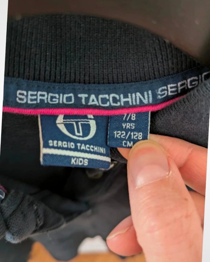 Polo en coton Sergio Tacchini 7/8 ans - photo numéro 3