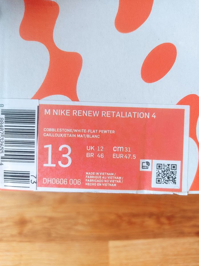 Baskets Nike renew retalation 4 T 47.5 - photo numéro 8
