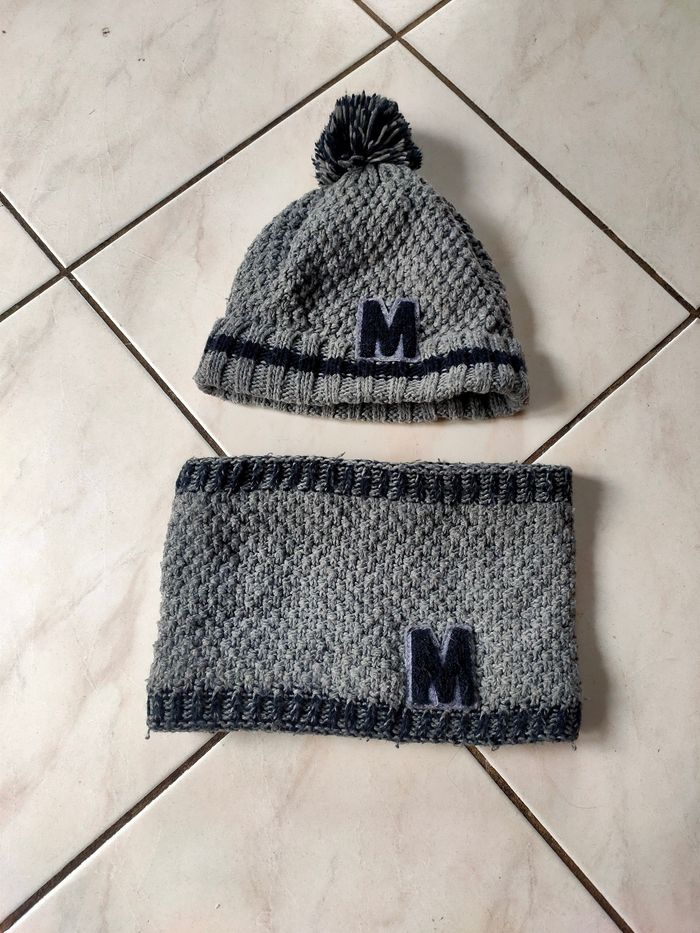 Ensemble bonnet et snood Kiabi