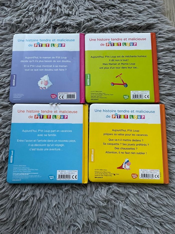 4 livres P'tit loup - Auzou éveil - photo numéro 6