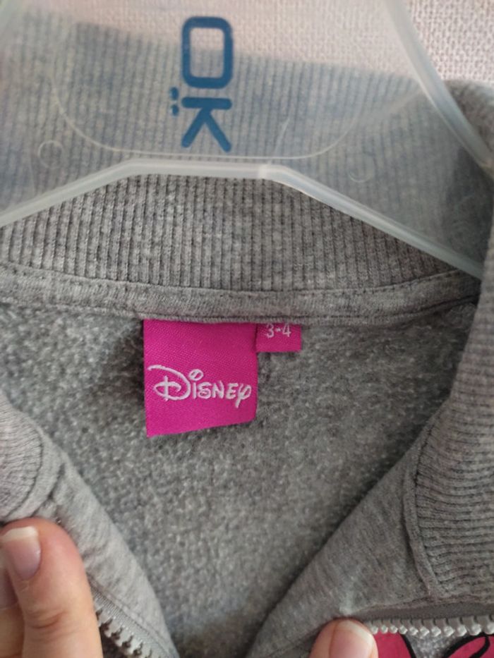 Gilet zippé Disney Minnie - photo numéro 2