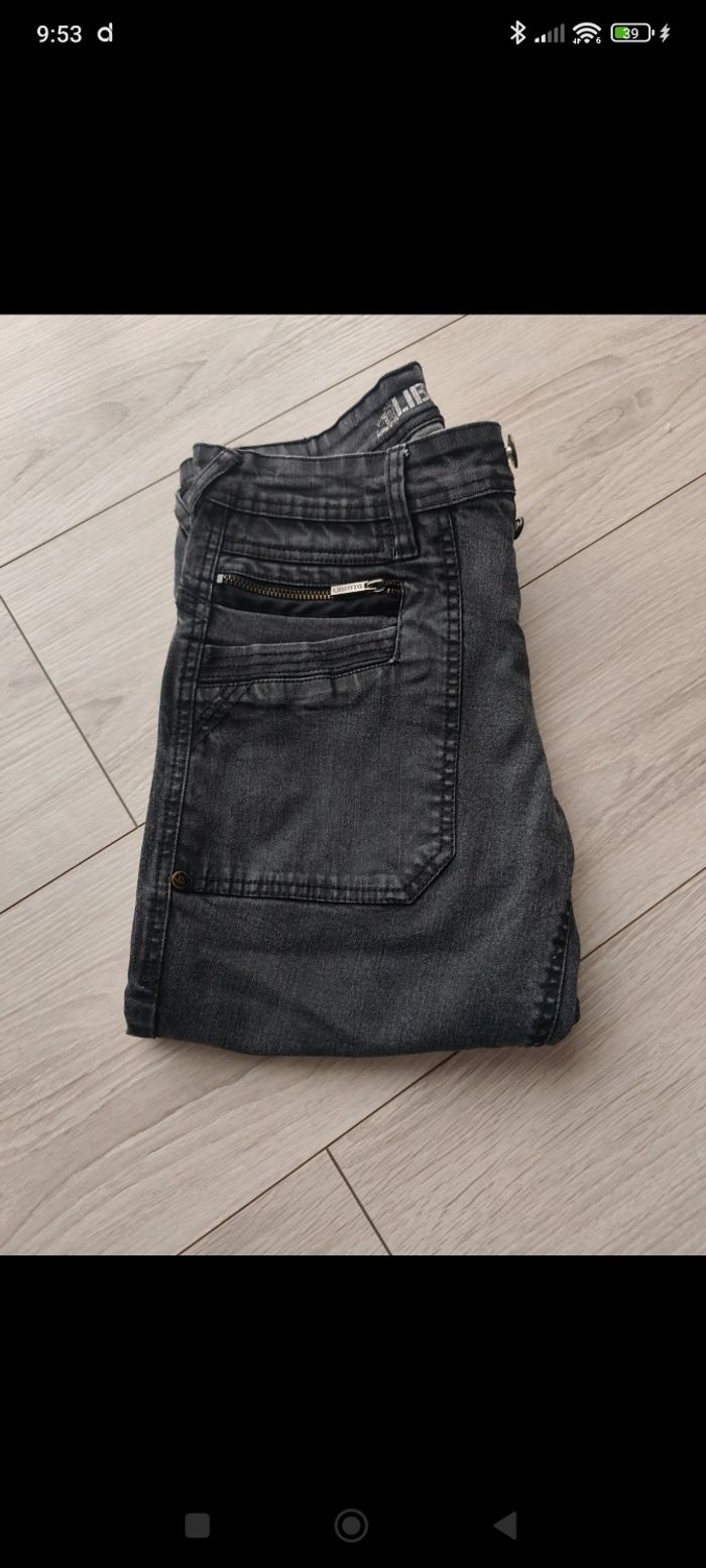 Jean homme gris foncé taille 38 - photo numéro 1