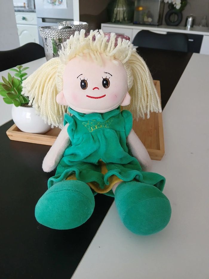 Peluche Poupée princesse 🌿💝