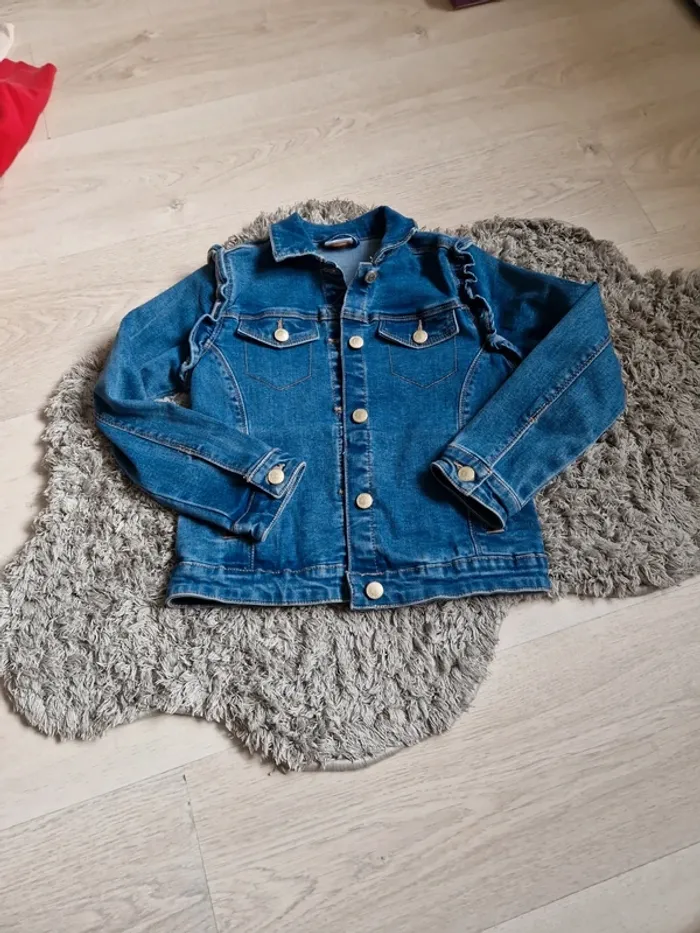 Veste en jean fille