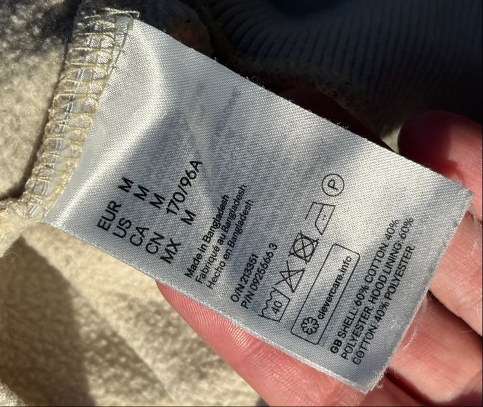 🌸 Sweat à capuche crème Just As You Are – Taille 38 H&M - photo numéro 7