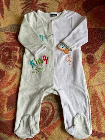Pyjama mixte 12 mois