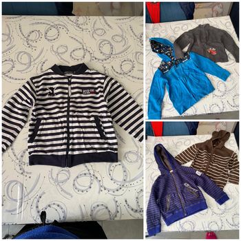 Gilet fermeture éclair 6 ans