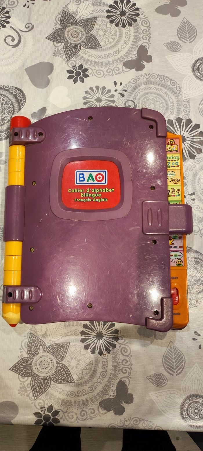 Cahier d alphabet qui parle