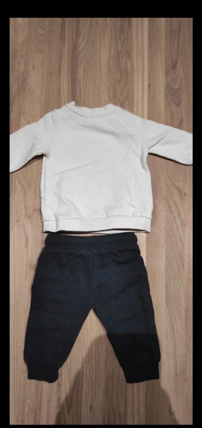 Ensemble jogging et sweat en molleton gratté Mickey 3 mois 60 cm - photo numéro 6