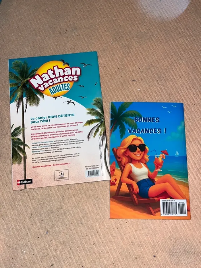 cahier vacances adulte - photo numéro 2