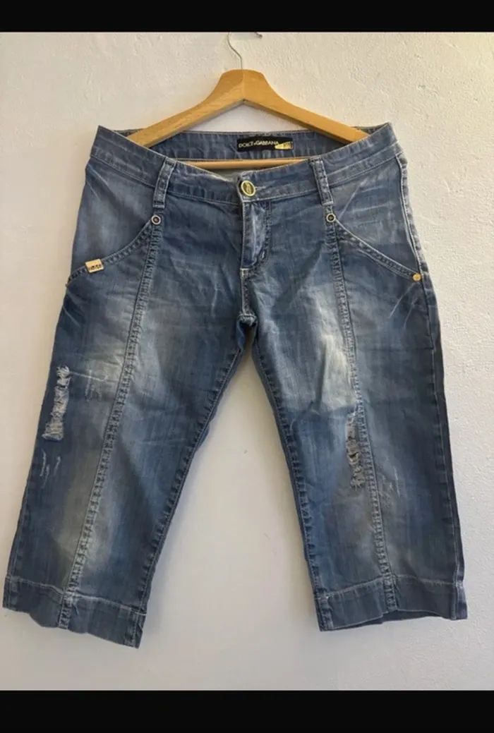 Short femme pantacour genoux T xs Dolce Gabbana
