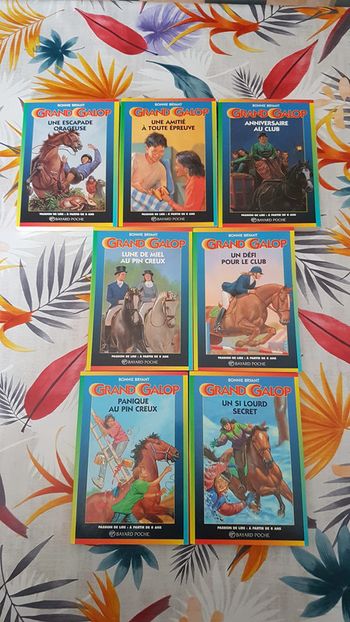 7 livres Grand Galop de Bonnie Bryant