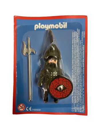 figurine playmobil Soldat medieval avec arme et bouclier neuf