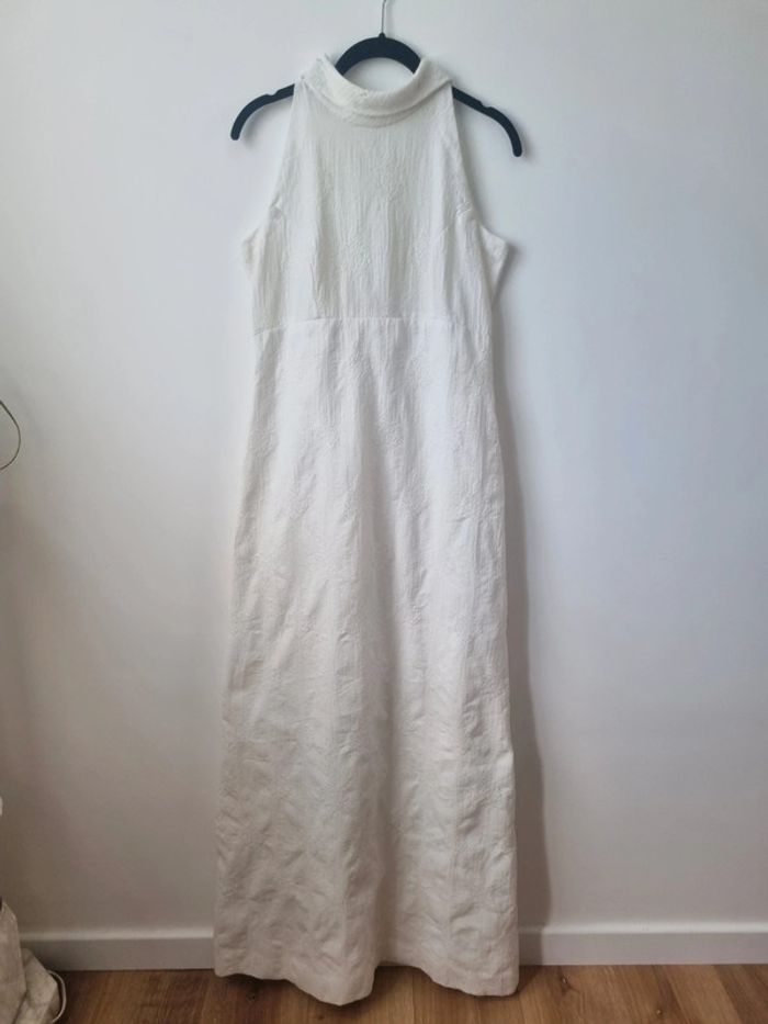 Robe longue blanche vintage - photo numéro 19