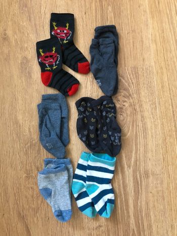 Lot de 6 paires de chaussettes t17