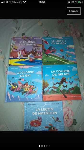 6 petit livres 😊