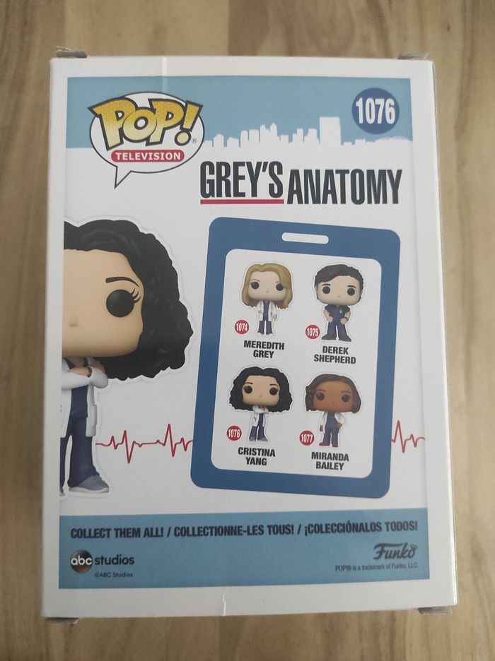 Figurine Funko pop Cristina Yang 1076 ( Grey's Anatomy ) - photo numéro 2