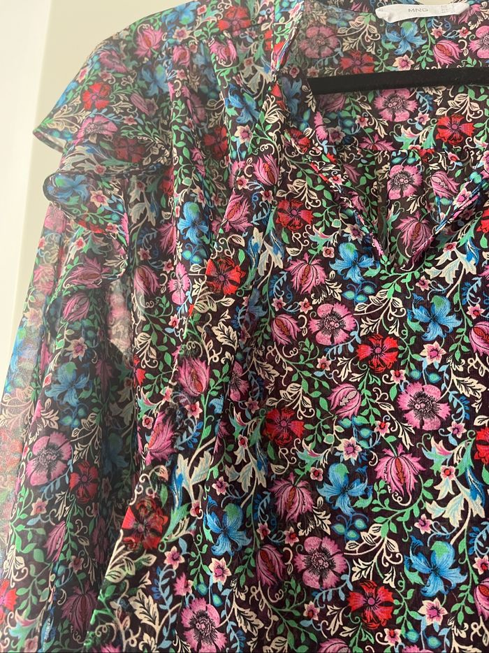 Blouse fleuri mango taille 38 - photo numéro 6