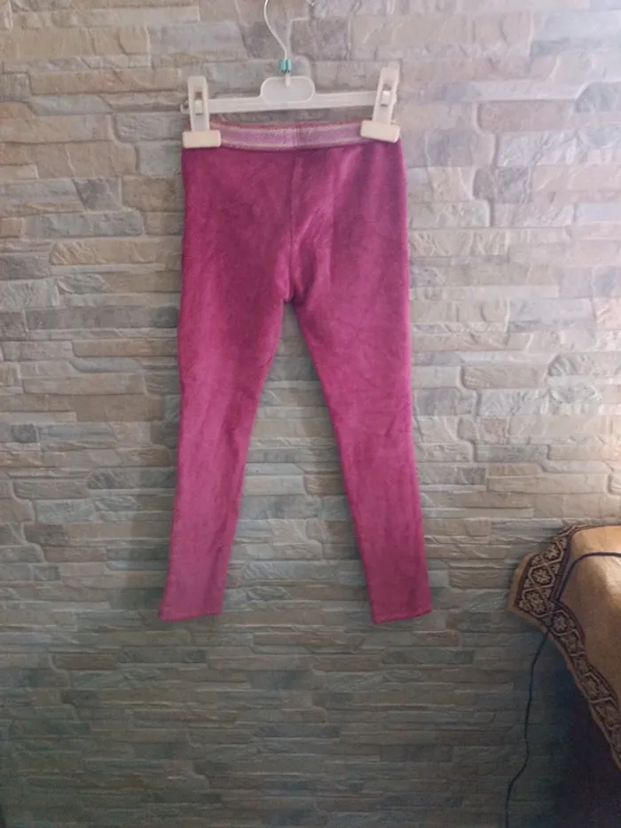 Legging framboise DPAM 4A - photo numéro 2