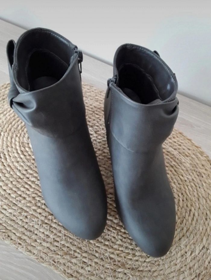Bottine grise - photo numéro 4