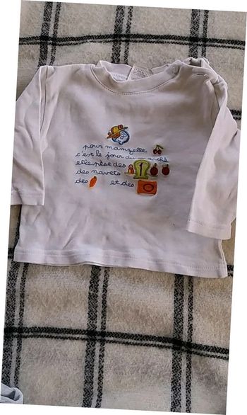 Polo ml garçon taille 6 mois