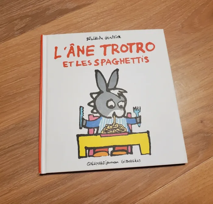 Livre l'âne Trotro et les spaghettis 🍝