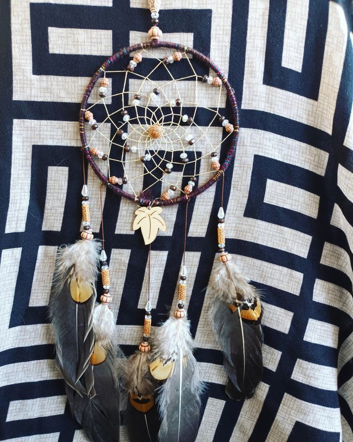 Attrape rêve fait main - photo numéro 2