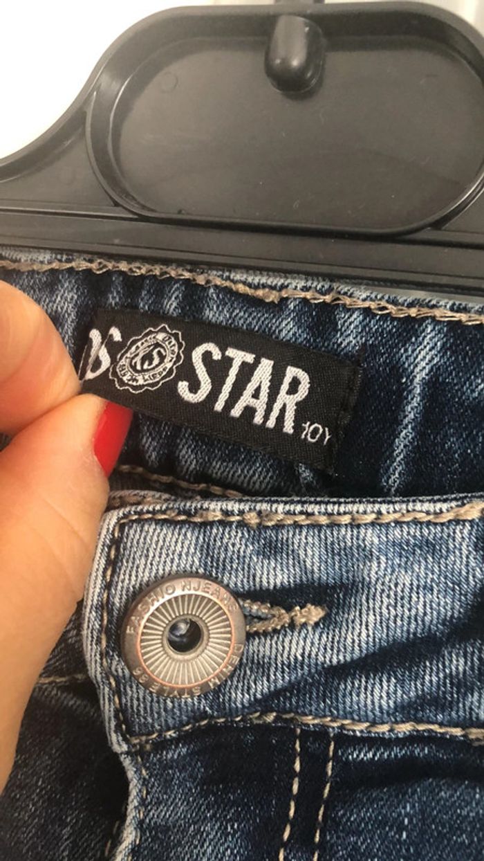 Kids star - jeans garçon taille 10ans - photo numéro 4
