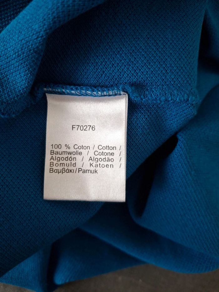 Polo Lacoste homme taille 7 ou XXL bleu drapeau - photo numéro 8
