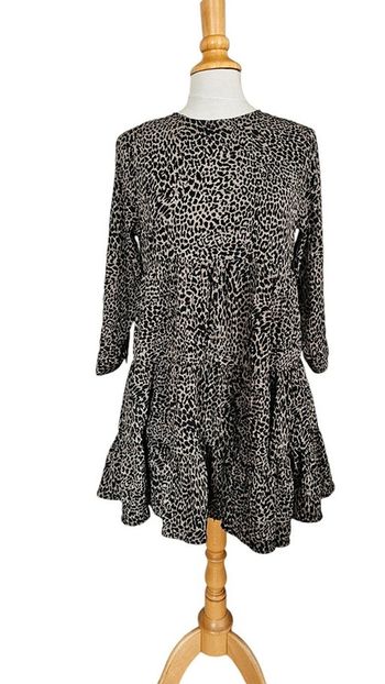 Robe mini Zara – XS – Imprimé Léopard – État : Excellent