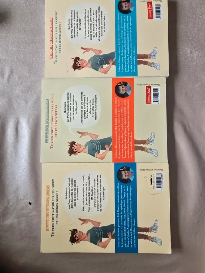 Lot 3 Livres percy Jackson - photo numéro 2