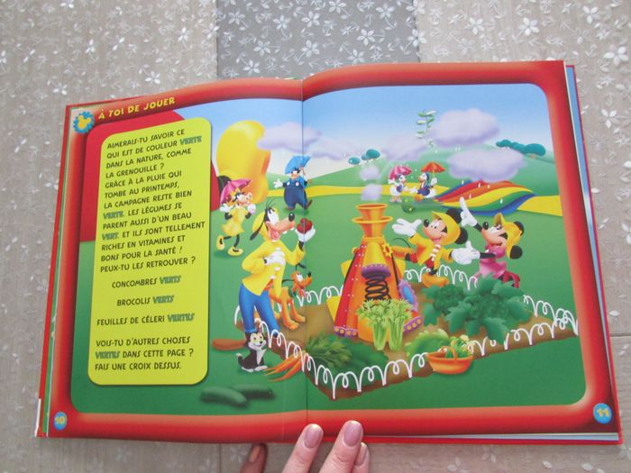Lot de 6 livres Disney La Maison de Mickey "Les couleurs" Tomes 11 à 16 - photo numéro 9