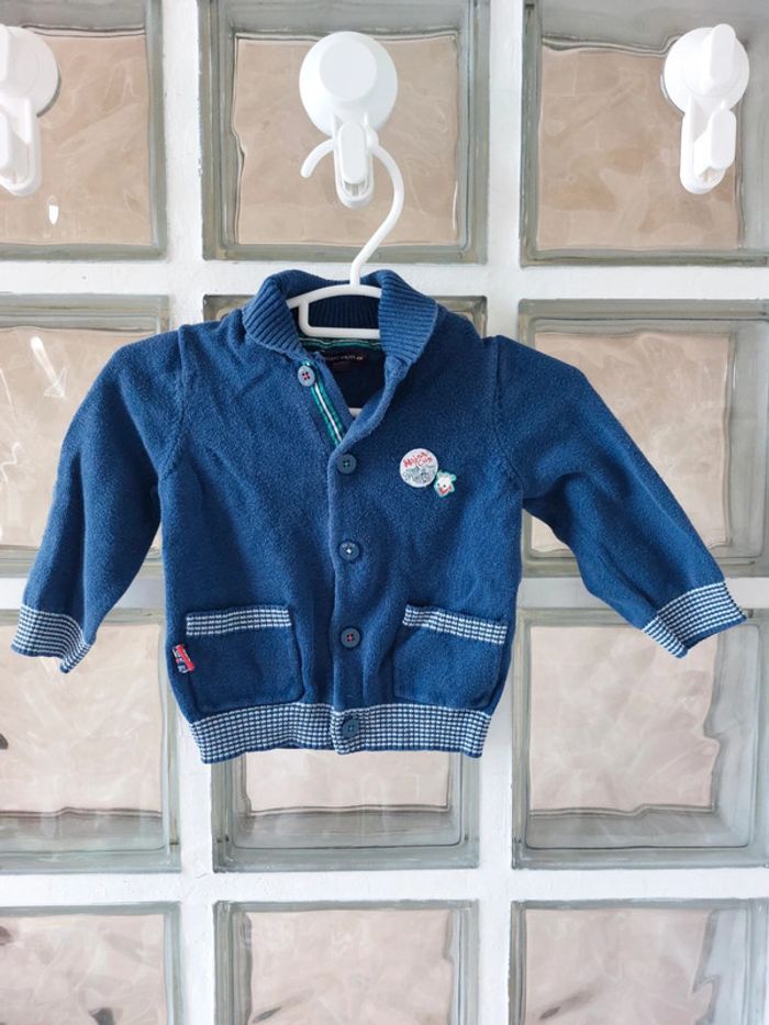 Pull bleu marine Sergent Major