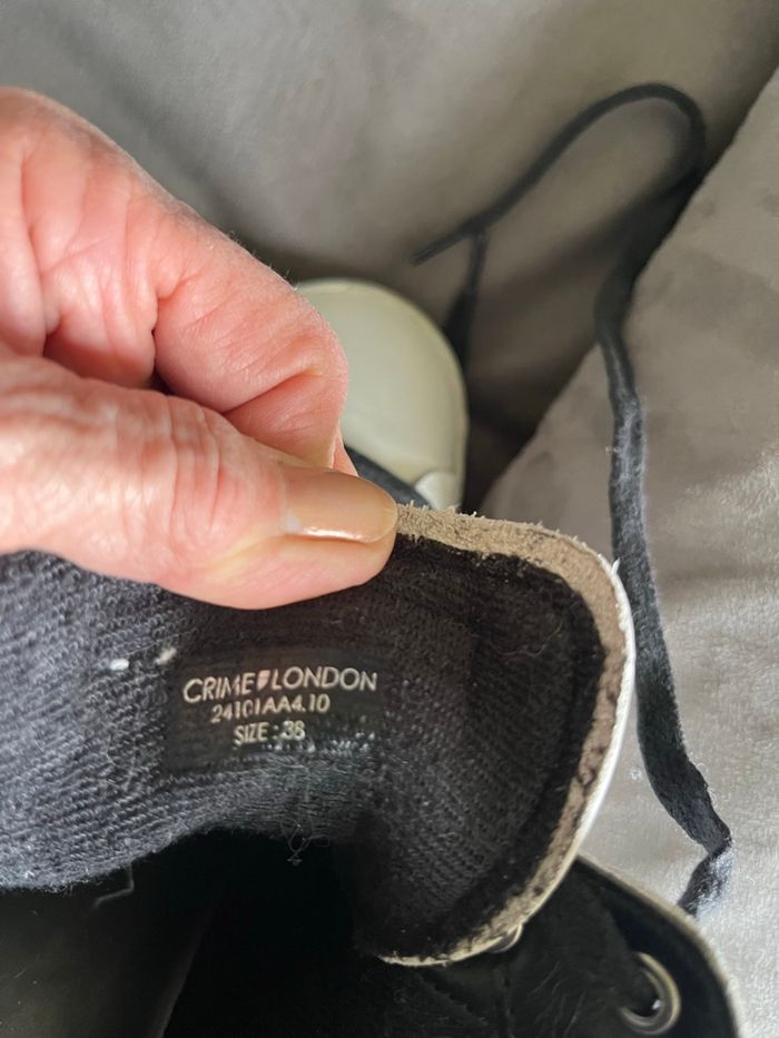 Baskets crime of london 38 cuir - photo numéro 5