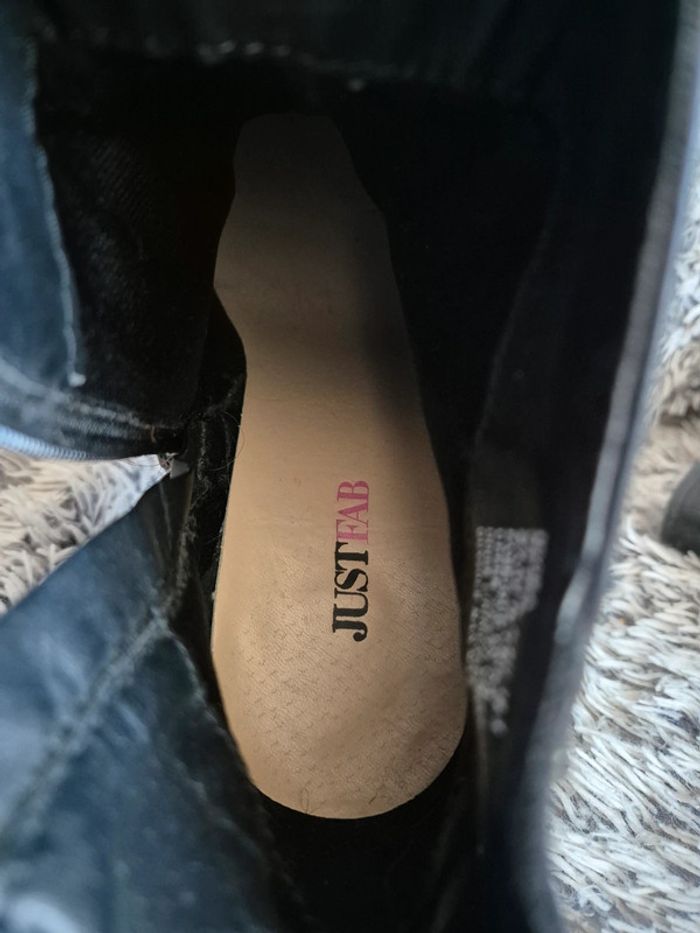 Bottines noir à talons - photo numéro 6