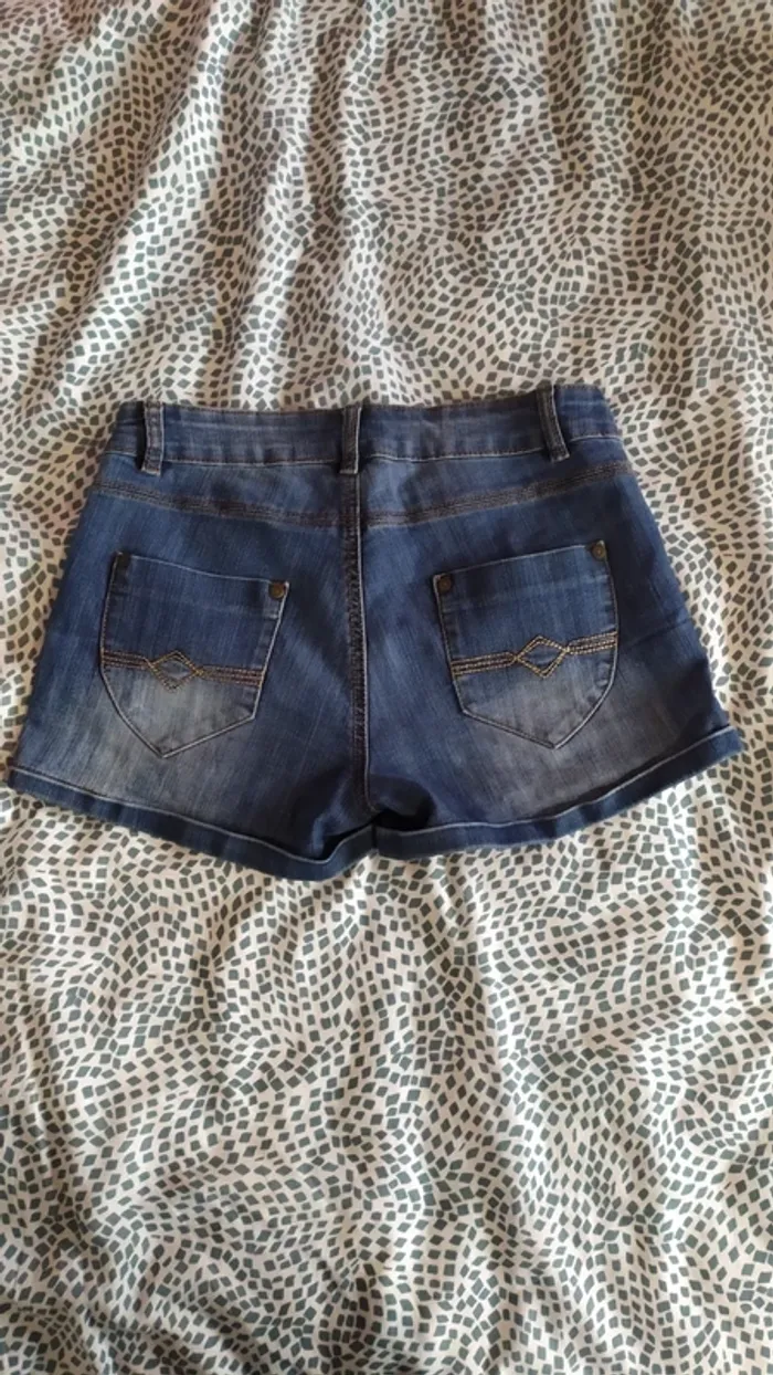 Short en jean femme - photo numéro 2