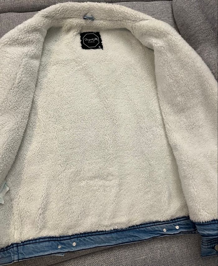 Veste en jean fourrée Project X - photo numéro 2