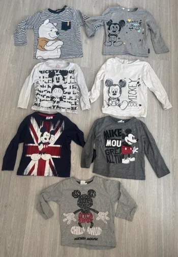 7 t-shirt manche longue 3 ans