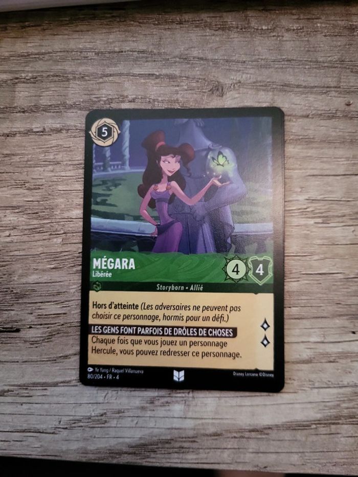 Carte Lorcana Mégara