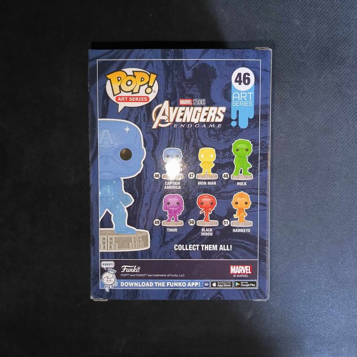 Figurine Funko Pop / Captain America 46 / Infinity Saga / Marvel - photo numéro 2
