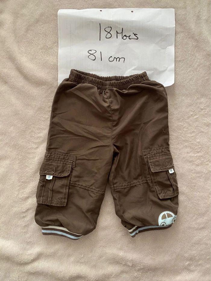 Lot 3 pantalons chauds doublés - 18 mois - Vertbaudet, Kitchoun & autre - TBE - photo numéro 3