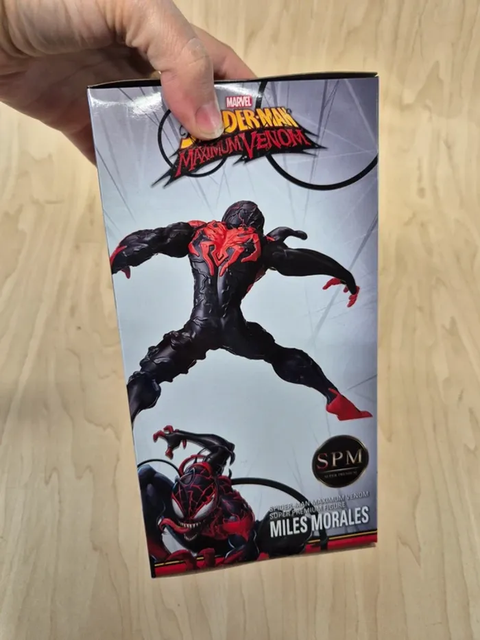 Figurine Marvel Spider-Man Maximum Venom : Miles Morales - photo numéro 3