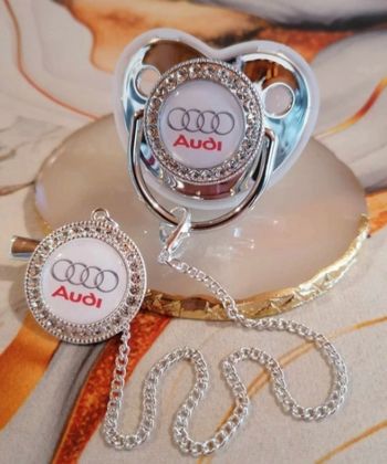 Tétine argenté Audi